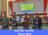 MoU RRI Tolitoli 2024