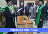 Pelantikan Wakil Ketua